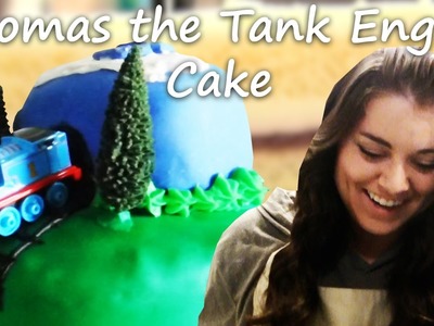 DIY Thomas the Tank Engine Cake | Cake Decorating