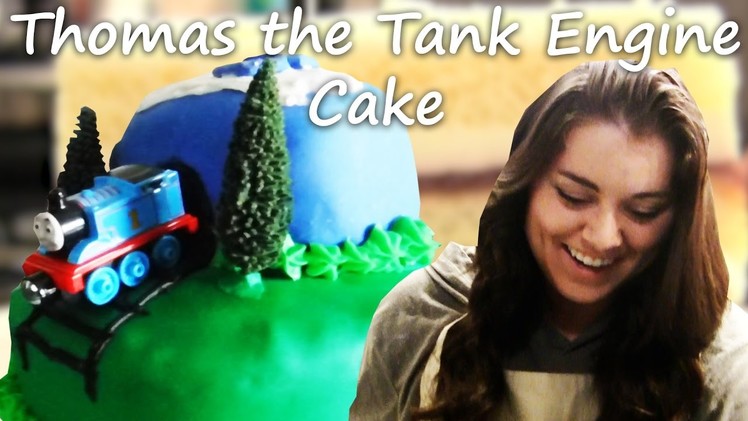 DIY Thomas the Tank Engine Cake | Cake Decorating