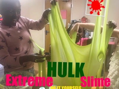 EXTREME HULK SLIME DO IT YOURSELF