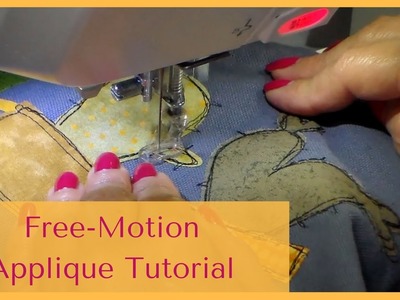 Free-Motion Sewing Tutorial-A Cactus Design