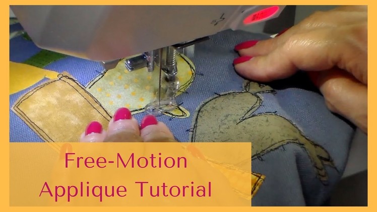 Free-Motion Sewing Tutorial-A Cactus Design