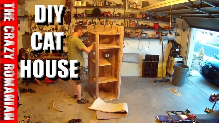 How to DIY heavy Duty Cat Tree - Tower - Climber for a CAT