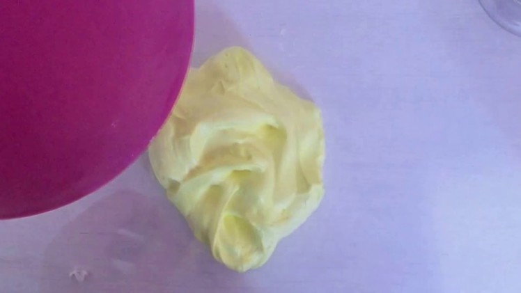 How to make Butter Slime without Corn Starch and Clay!
