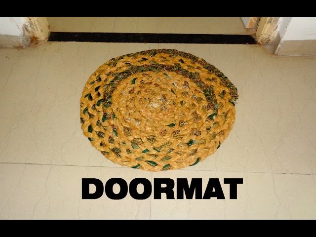 How to make Doormat from old Saree DIY │ Purani saree se kese banaye payedan ya dari