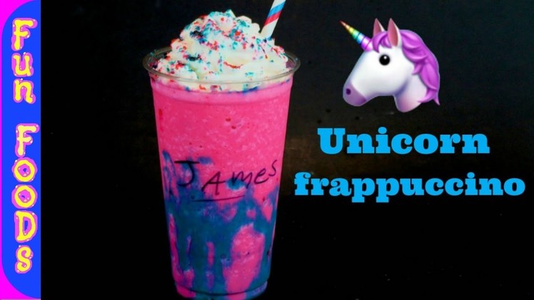How to Make Homemade Unicorn Frappuccino | DIY Starbucks Unicorn Frappuccino