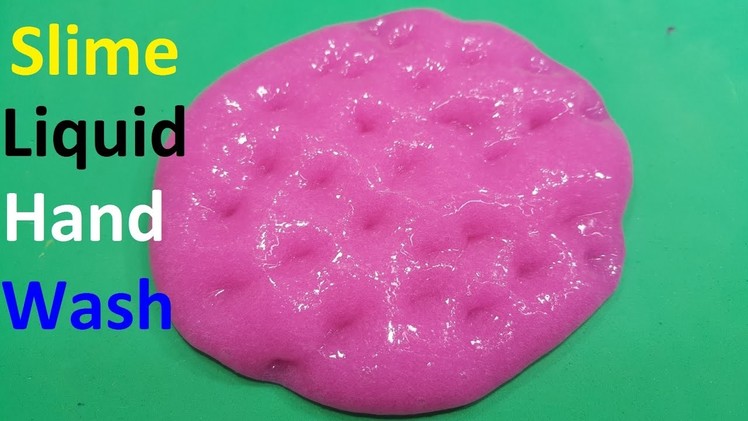 How to Make Slime Fluffy With Liquid Hand Wash ! Diy Slime