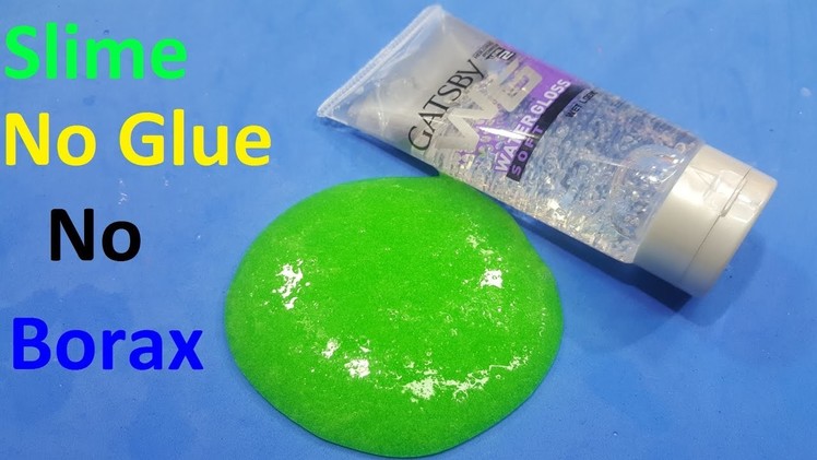How to Make Slime without Glue No Borax Easy