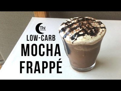 Keto Mocha Frappé Blended Coffee Drink | Low-Carb Mocha Frappuccino DIY Recipe
