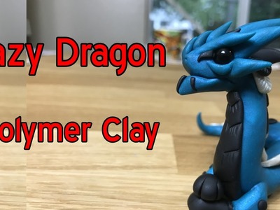 Lazy Dragon Polymer Clay !!