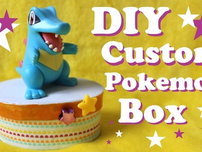 ❤ Mini DIY Project #4~! Custom Pokemon Box! ❤