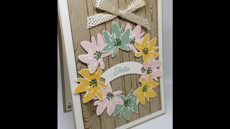 My Card that was featured in Stampin Up Succeed Weekly!! Tutorial on how i made it