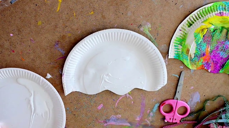 Paper Plate Jellyfish Craft