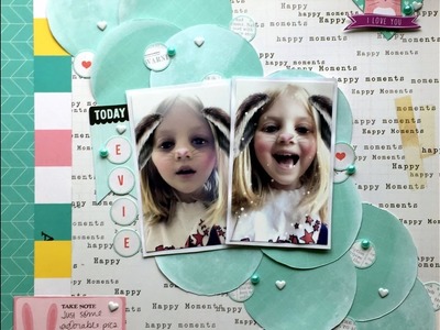 Scrapbook Process 32: Evie