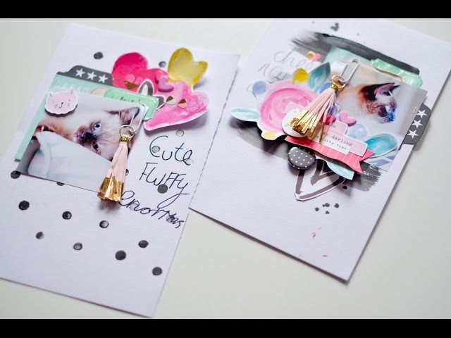 Scrapbooking with kids: Wilna inspired process