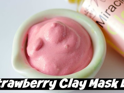 Strawberry Clay Mask DIY (DIY Saturday) Making Strawberry Clay Mask