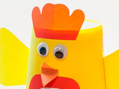 [Torywell Craft] 005 Paper Cup Animal_Hen | 종이컵 암닭 만들기 |  Paper Craft