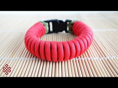 Twisted Pipe Knot Paracord Bracelet Tutorial