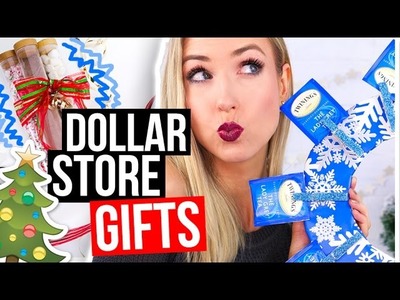 3 Easy DIY GIFT IDEAS for Christmas from the DOLLAR STORE!