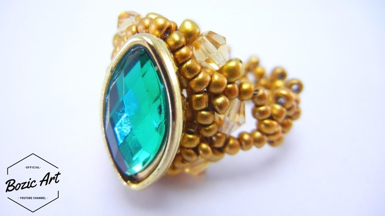 Adagio Ring with Green Gemstone | How To