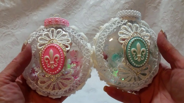 Altered Ornaments for Craft Fantastic DT