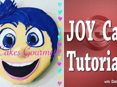 Cake DIY : Joy ( Inside Out. Disney Pixar) Cake Tutorial with Free Template