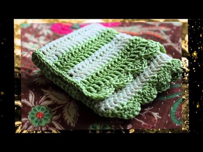Crochet edging pattern for ripple afghan