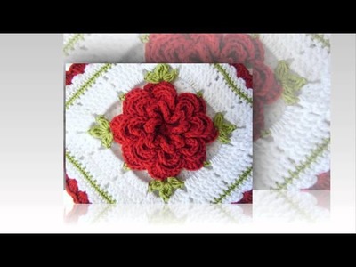 Crochet pattern for snowman wreath