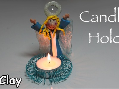 Diy Angel candle holder - Christmas decoration