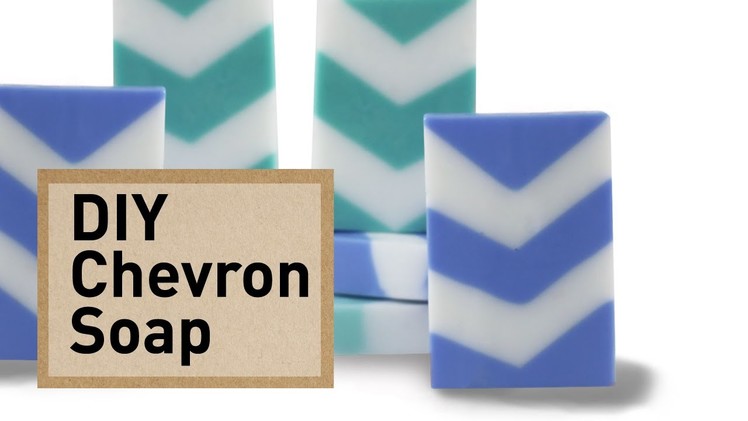 DIY Chevron Soap