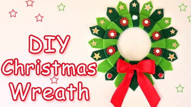 DIY Christmas Wreath - Christmas  crafts ideas - Ana | DIY Crafts