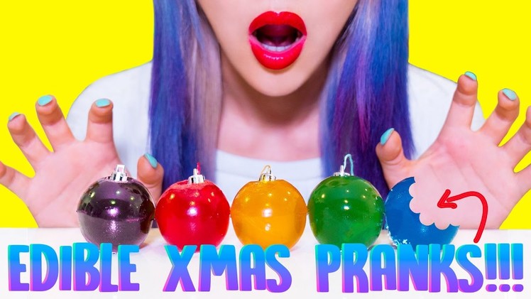 DIY EDIBLE CHRISTMAS PRANKS You Should Try On Friends and Family!!