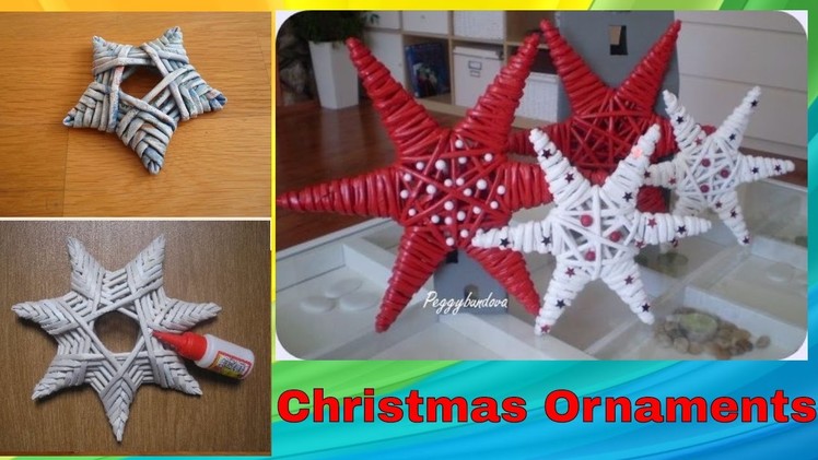 DIY Handmade Christmas ornaments | Home Decor | Xmas Ideas 2016 -2017