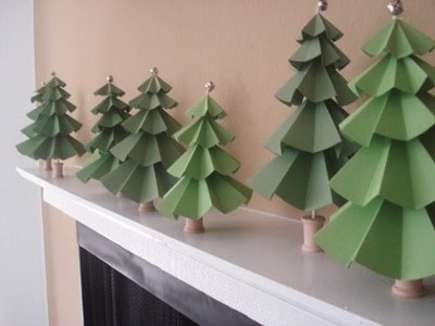 DIY Handmade Christmas Tree | Modular Christmas Tree | Easy Paper Crafts | 3D Paper Tree 2016 - 2017