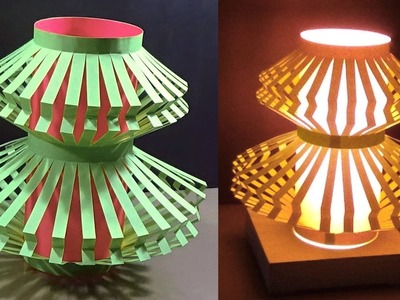 DIY Home decor - Paper Light Shade |