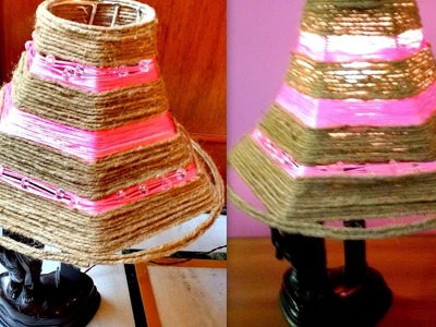 Diy How to make Easy Chord Lampshade