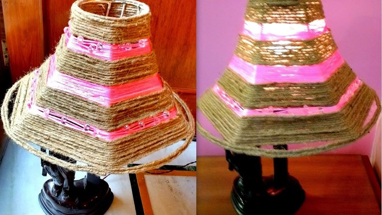 Diy How to make Easy Chord Lampshade