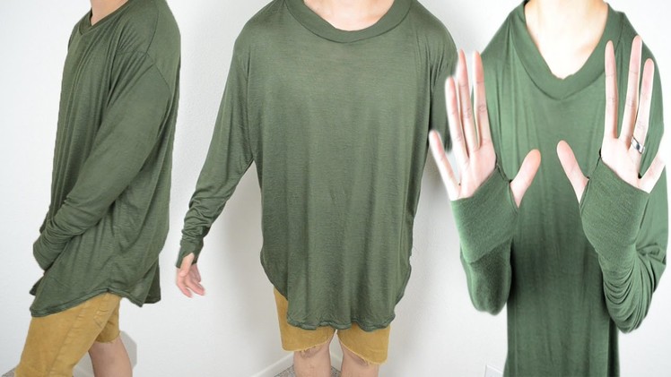 DIY: Long Sleeve T-Shirt Tutorial | From Scratch #24