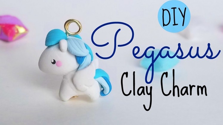 DIY Pegasus Clay Charm