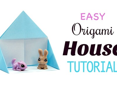 Easy Origami Play House Tutorial ♥︎ Fun DIY ♥︎ Paper Kawaii