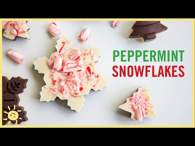 EAT | Chocolate Peppermint Snowflakes