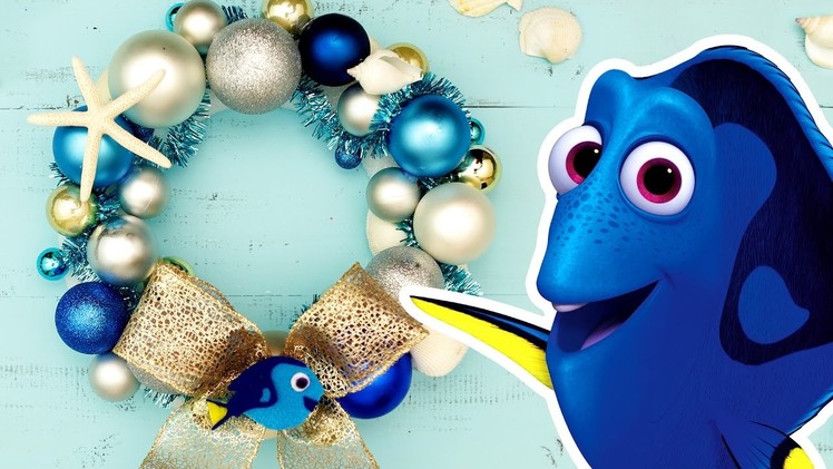 Finding Dory DIY Holiday Wreath | Disney Family