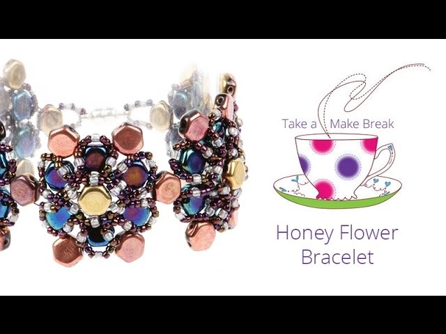Honey Flower Bracelet | Take a Make Break with Debbie