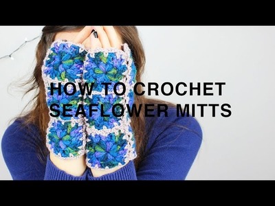 HOW TO CROCHET | ANTHROPOLOGIE STYLE CROCHET MITTS