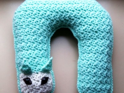 How to crochet neck pillow