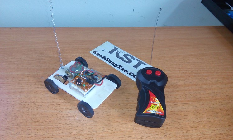 How To Make Car DIY mini remote control