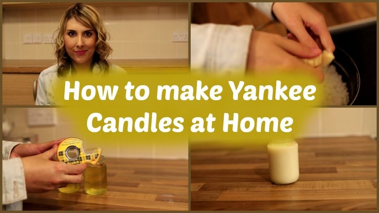 How to make DIY Yankee Candles at Home