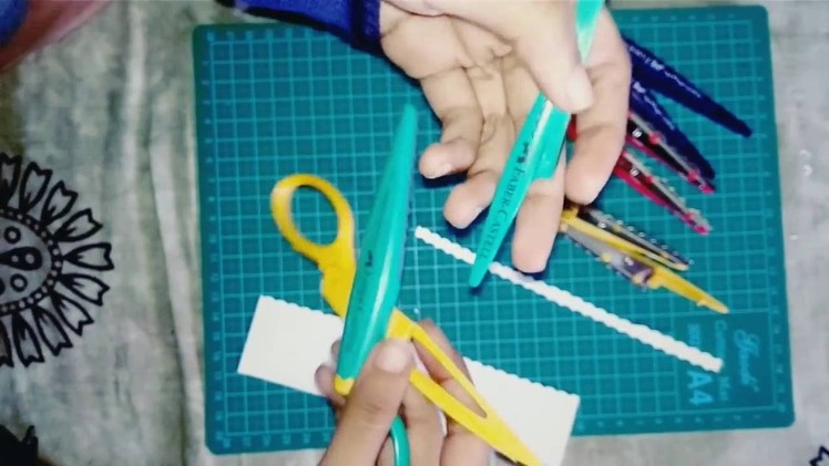 How to use Faber Castell Craft Scissors (4cuts)