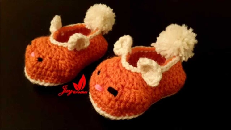 Jay Crochet - Baby Bunny Booties