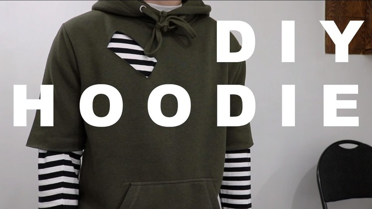 NEW CLOTHING ALTERATION SERIES | DIY HOODIE