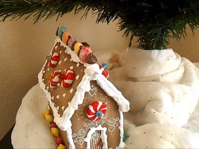(Non-Edible) Gingerbread House DIY!